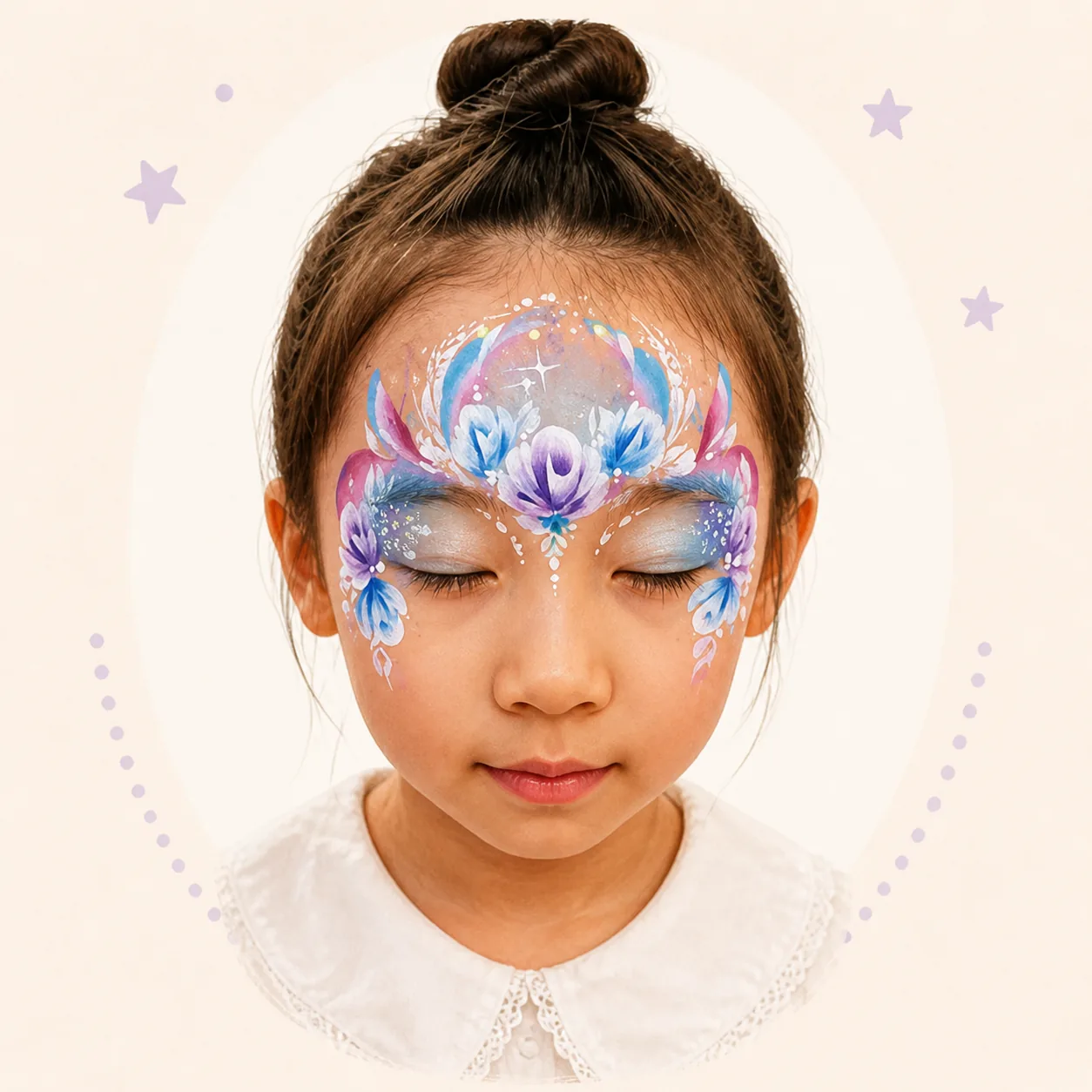 Shark Face Paint Idea