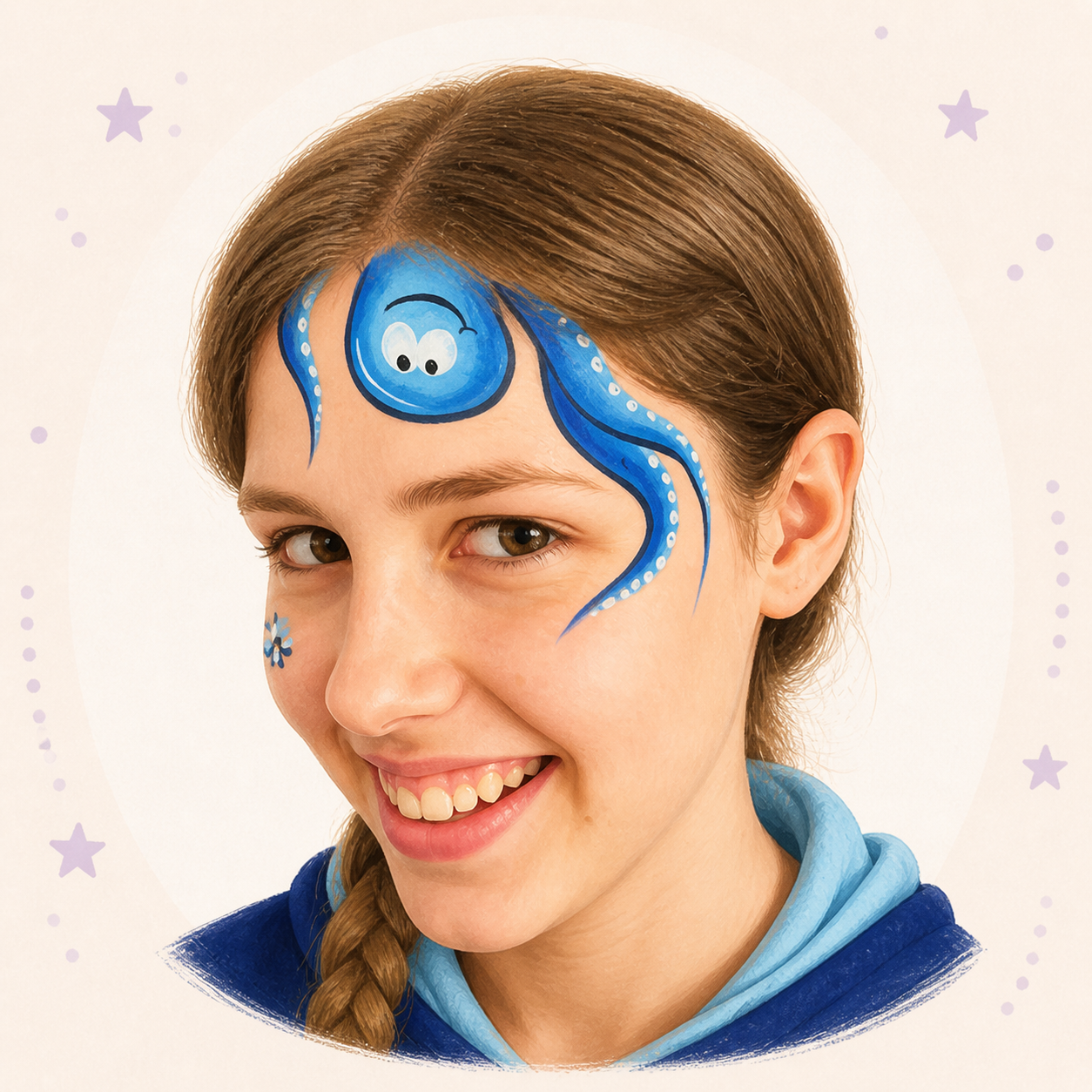 Cat Face Paint Idea
