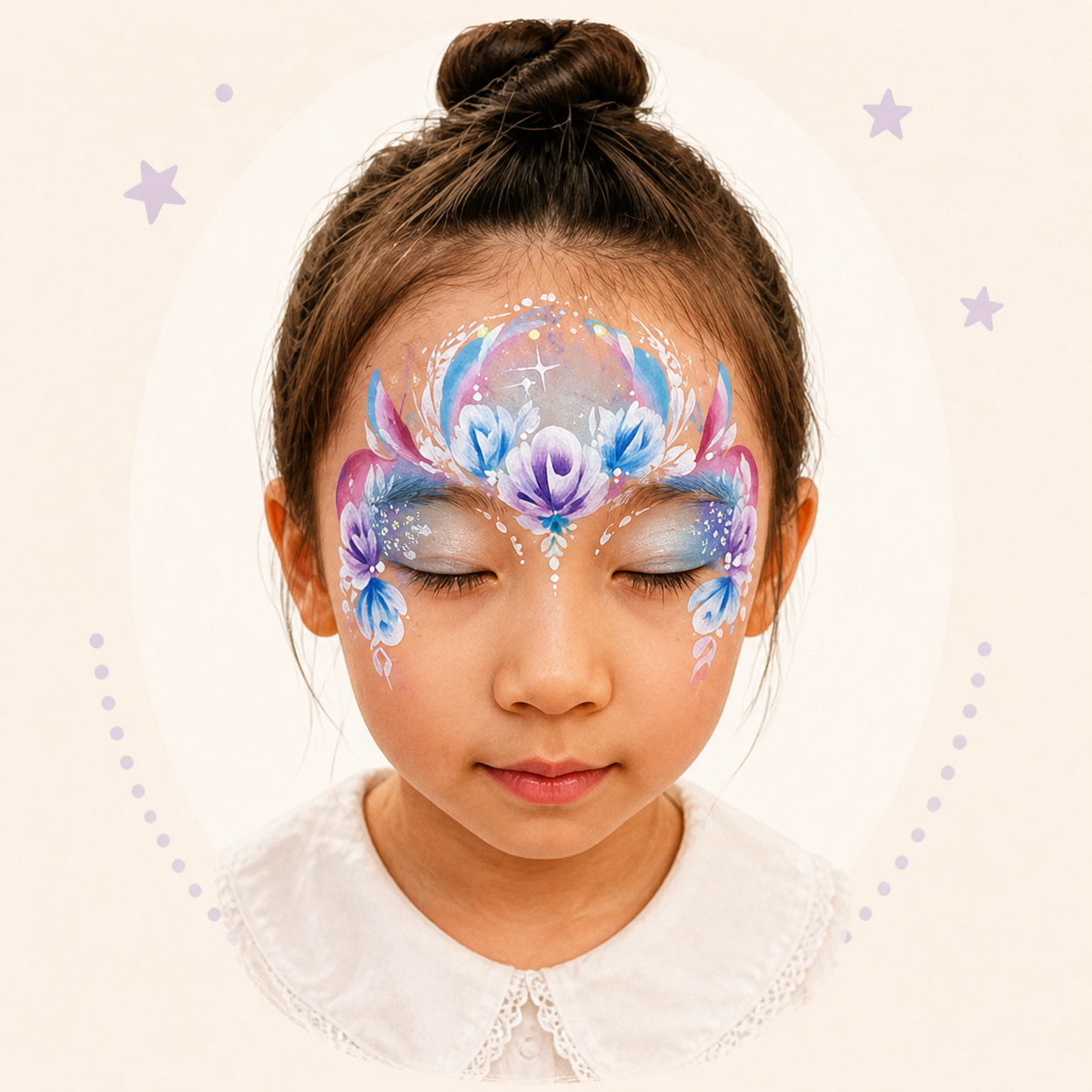 Shark Face Paint Idea